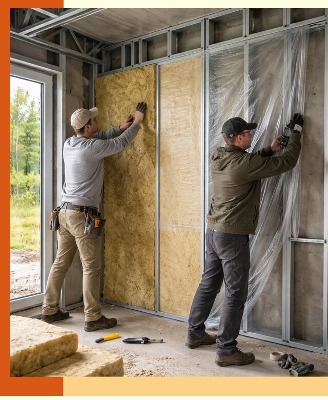 Утепление дома из ЛСТК в Вольске с гарантией качества и эффективности