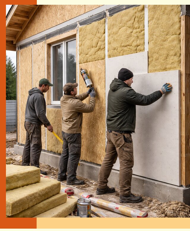 Профессиональное утепление дома из SIP-панелей в Вольске