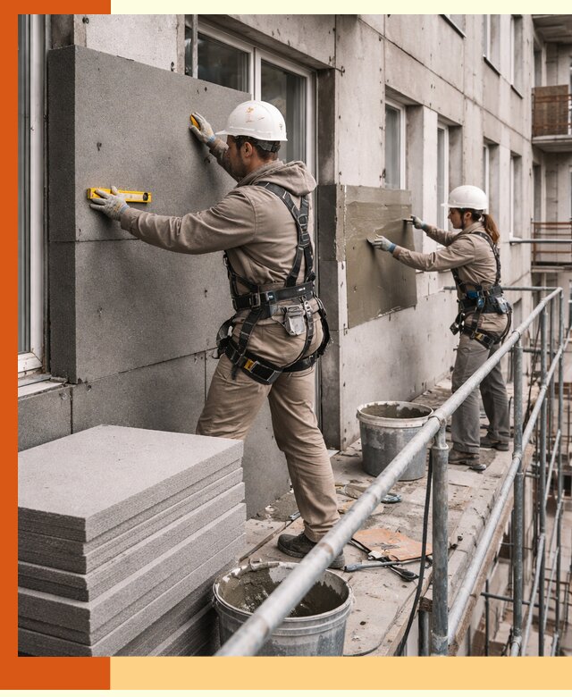 Утепление квартиры снаружи под ключ в Вольске