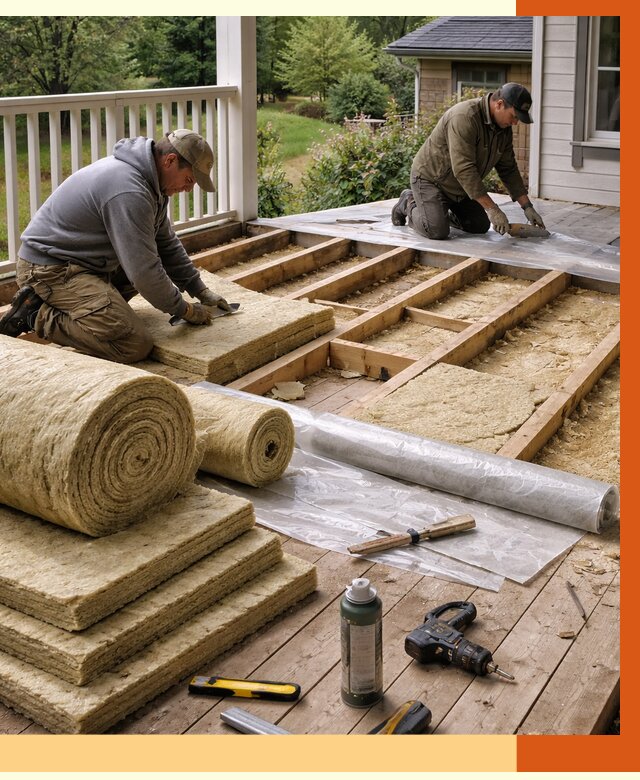 Утепление террасы в Вольске от 4253 руб./м2 — утеплить террасу под ключ | ТепломастерВль