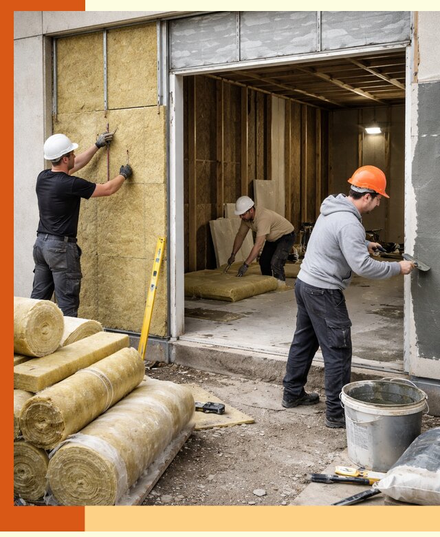 Утепление торгового павильона в Вольске — качественно и энергоэффективно