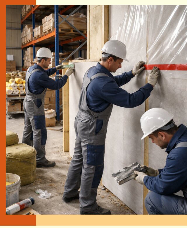 Утепление теплого склада под ключ в Вольске