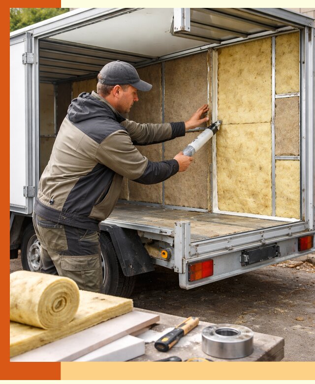 Профессиональное утепление прицепа в Вольске для любых условий