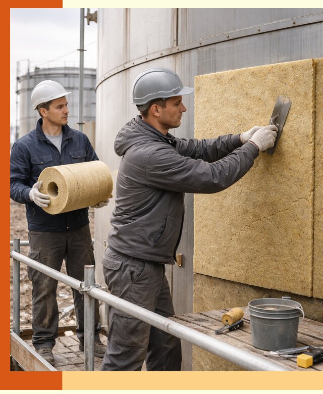Профессиональное утепление резервуара и теплоизоляция в Вольске