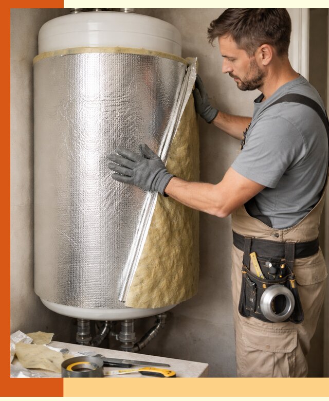 Утепление бойлера в Вольске для снижения теплопотерь и экономии энергии