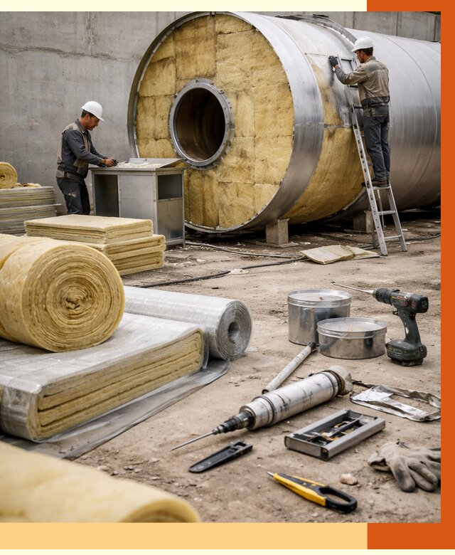 Утепление резервуара с топливом в Вольске от 27849 руб. под ключ | ТепломастерВль