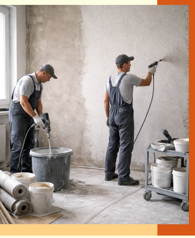 Утепление стен жидкой теплоизоляцией в Вольске от 4253 руб/м² | ТепломастерВль