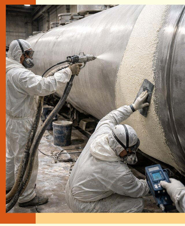 Утепление автоцистерн жидкой теплоизоляцией в Вольске