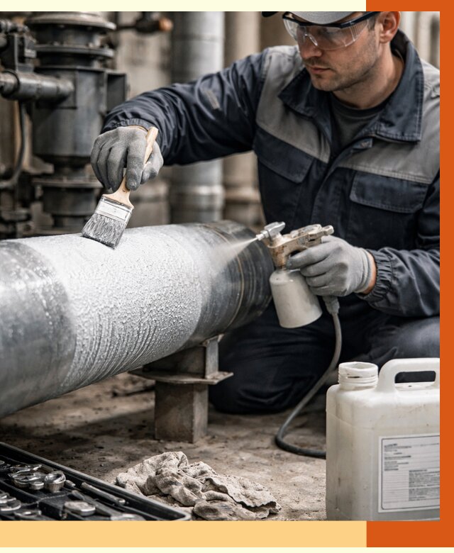 Утепление оборудования жидкой теплоизоляцией в Вольске от 4557 руб. | ТепломастерВль