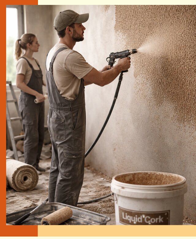 Утепление стен жидкой пробкой в Вольске эффективное и долговечное