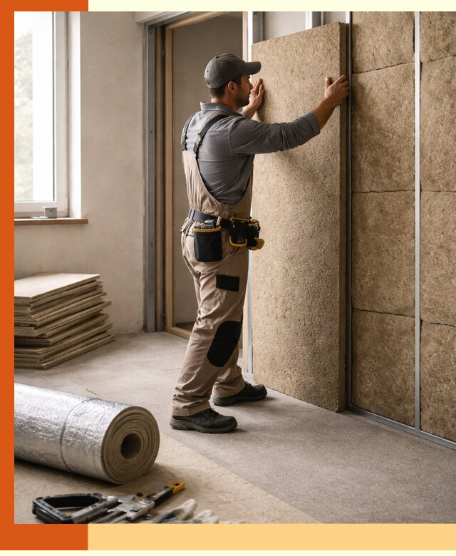 Шумоизоляция дома в Вольске — комплексная защита от шума