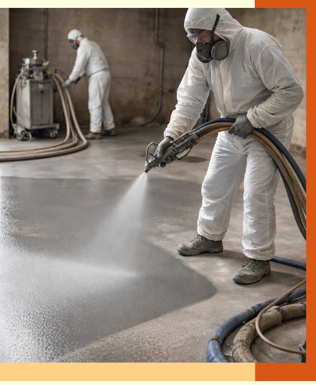 Гидроизоляция полимочевиной в Вольске от 8608 руб/м² — напыление полимерной гидроизоляции | ТепломастерВль