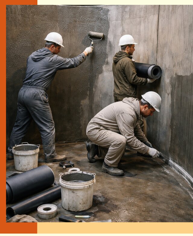 Гидроизоляция резервуара профессионально в Вольске