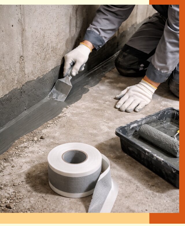 Гидроизоляция швов и герметизация стыков в Вольске от 1266 руб. | ТепломастерВль