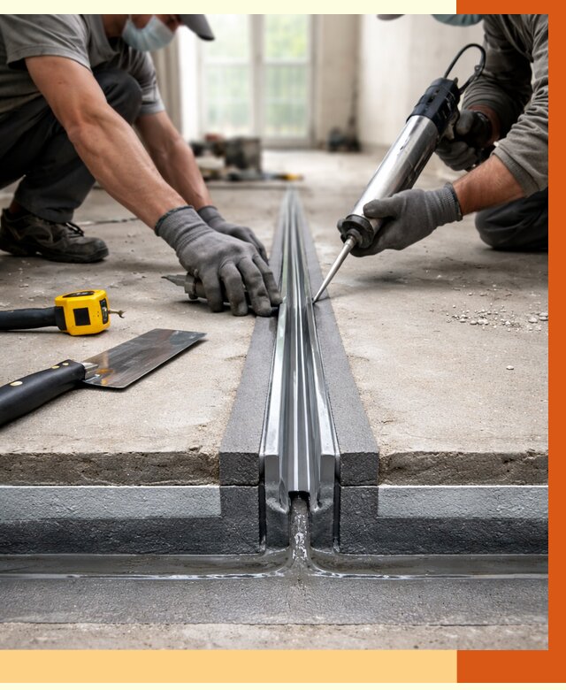 Гидроизоляция деформационного шва в Вольске от 7595 руб. под ключ | ТепломастерВль