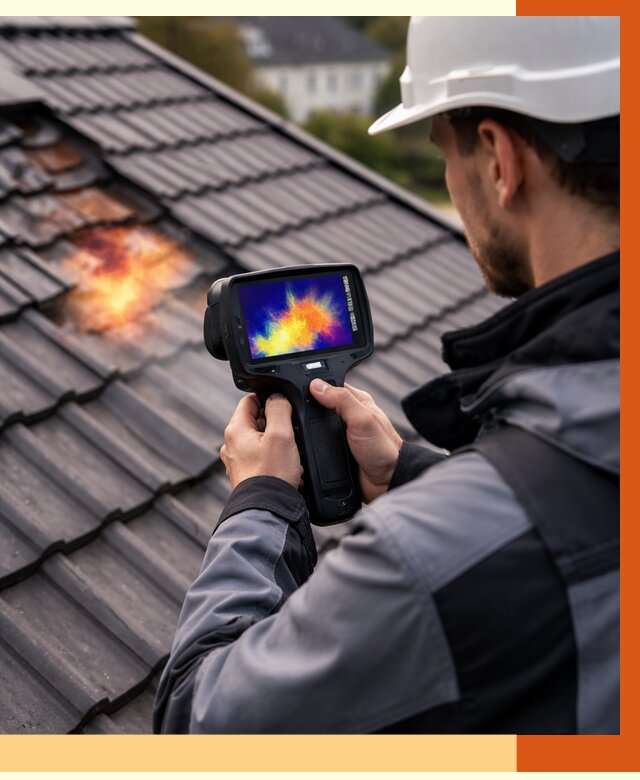 Тепловизионное обследование кровли в Вольске от 4557 руб. — ТепломастерВль под ключ
