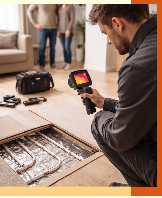 Тепловизионное обследование теплого пола в Вольске от 4557 руб. — ТепломастерВль